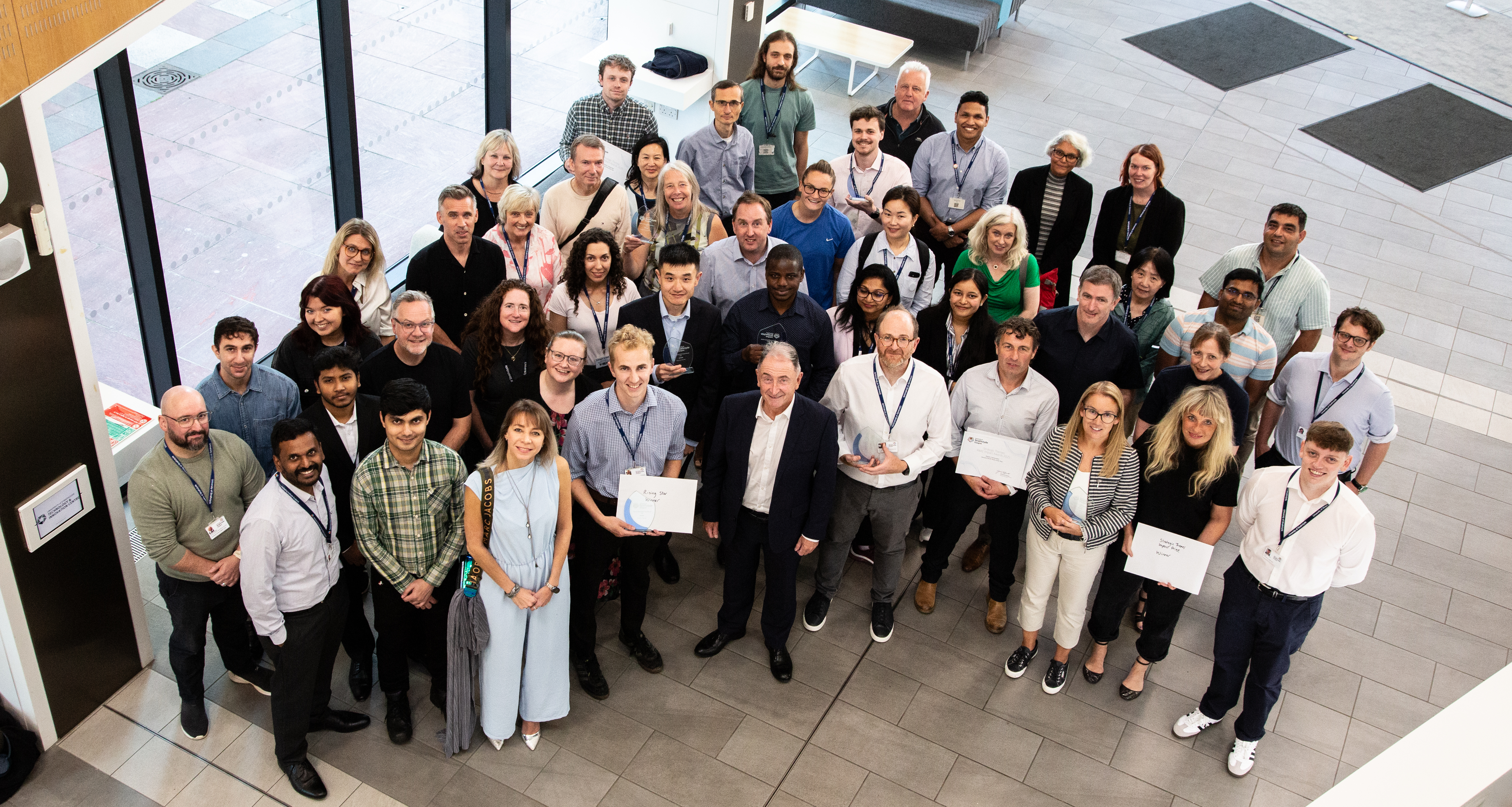 CIDCOM team at the 2025 R&KE Impact Awards